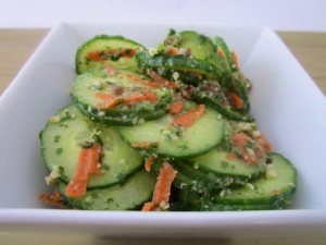 BH&T Afghanistan Cilantro Marinated Cucumbers