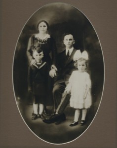 My Great Grandparents, Great Uncle and Grandma (she's the one with the bow)